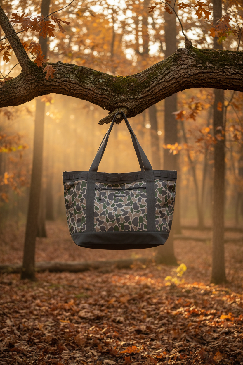 Backwoods Camo Weekender Tote — Tree Branch