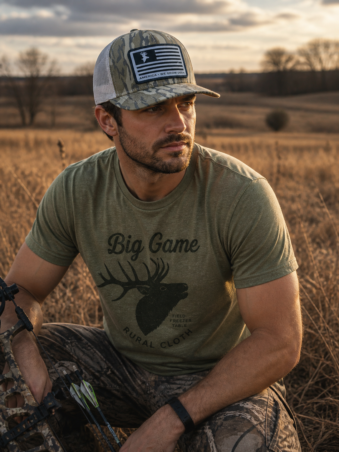 Big Game Bugle Elk Graphic Tee