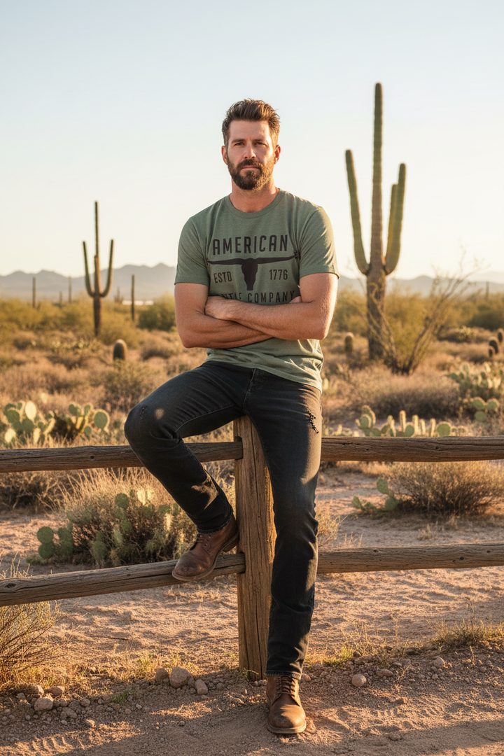 Bull with Spurs Tee — Fence Lifestyle