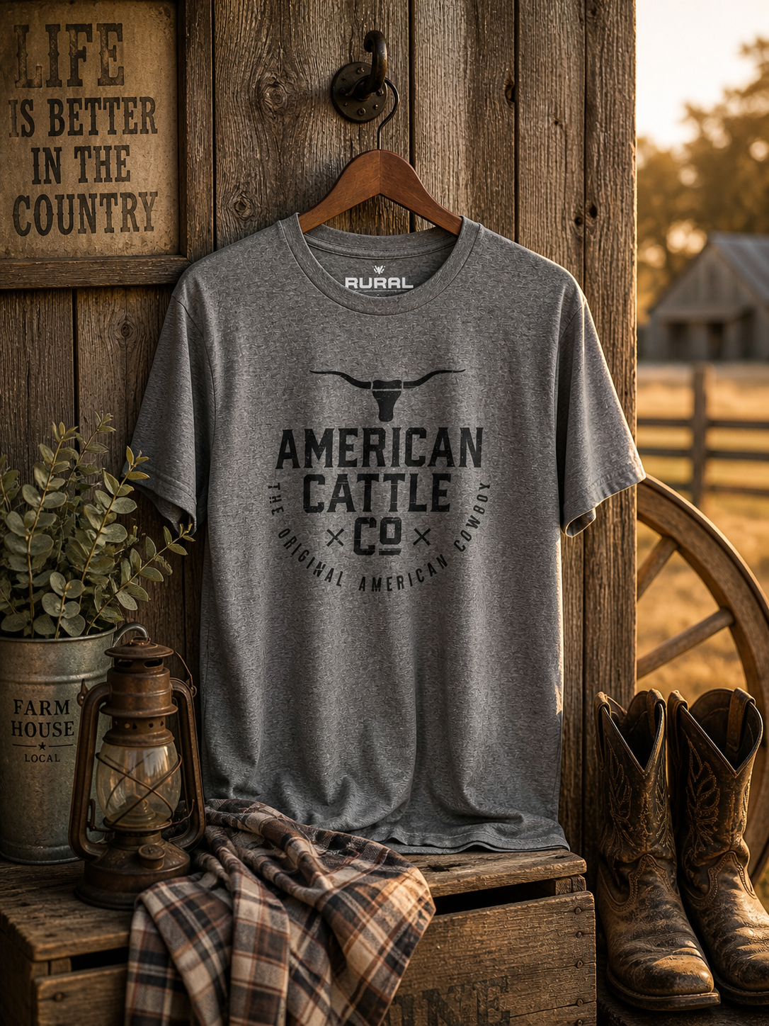 The Original American Cowboy Graphic Tee