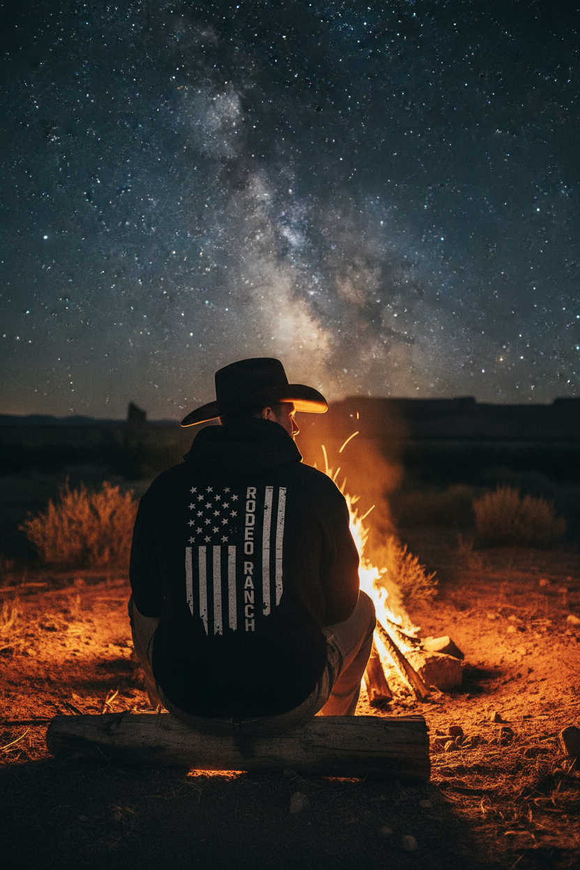 Patriot Hoodie Cowboy by Campfire