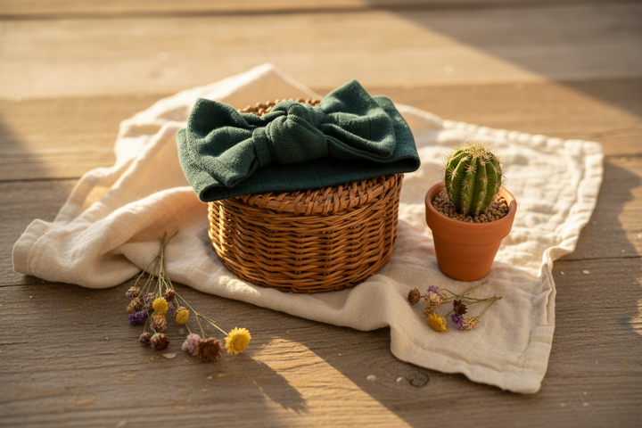 SIIX Pine Pointelle Headband - Desert Farmhouse Nursery