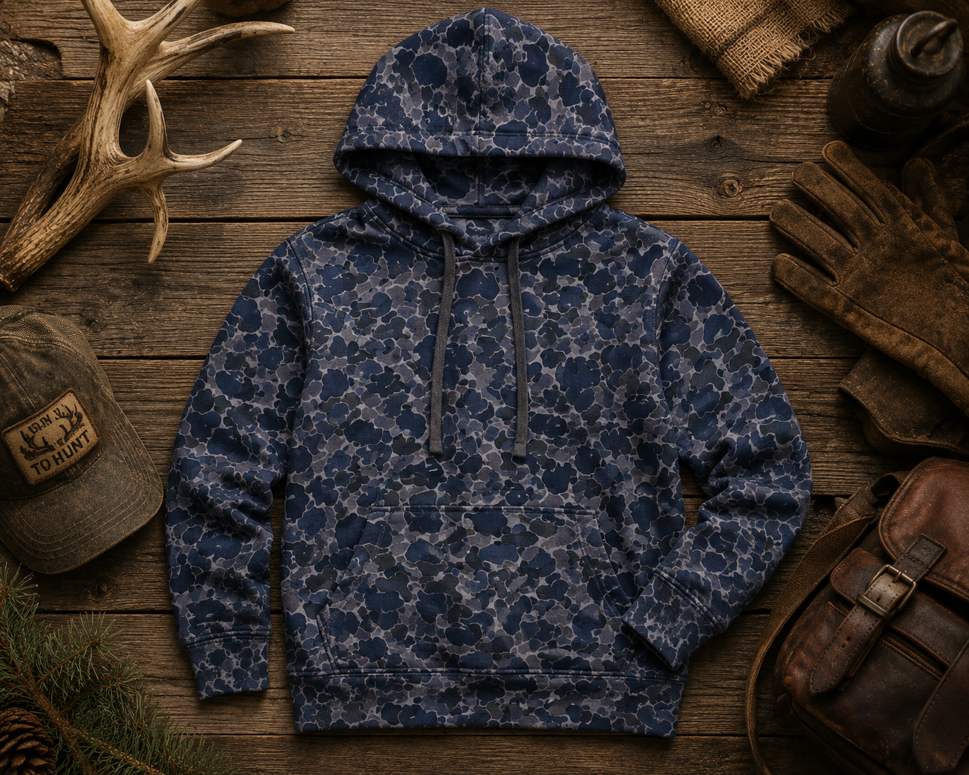Backwoods Camo Kids' Performance Hoodie